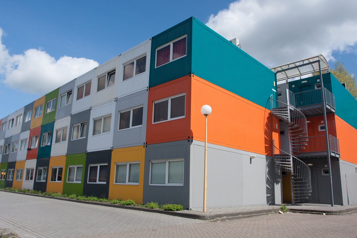 Modulaire Huisvesting voor studentenwoningen