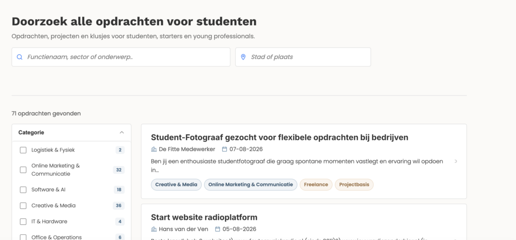 Platform - Studentinhuren.nl